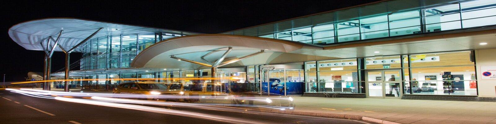 Guernsey Airport entrance